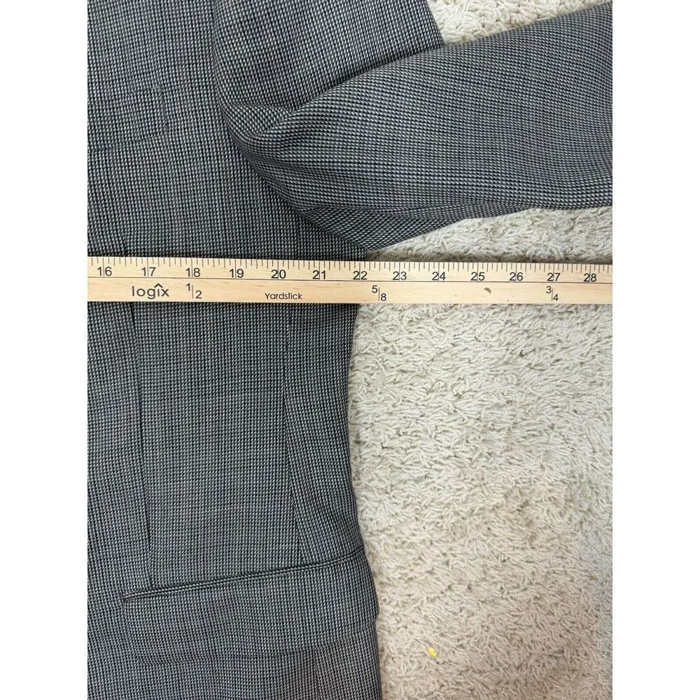 Lauren Ralph Lauren Jacket Mens 42R Brown Houndstooth Wool Sport‎ Coat Blazer